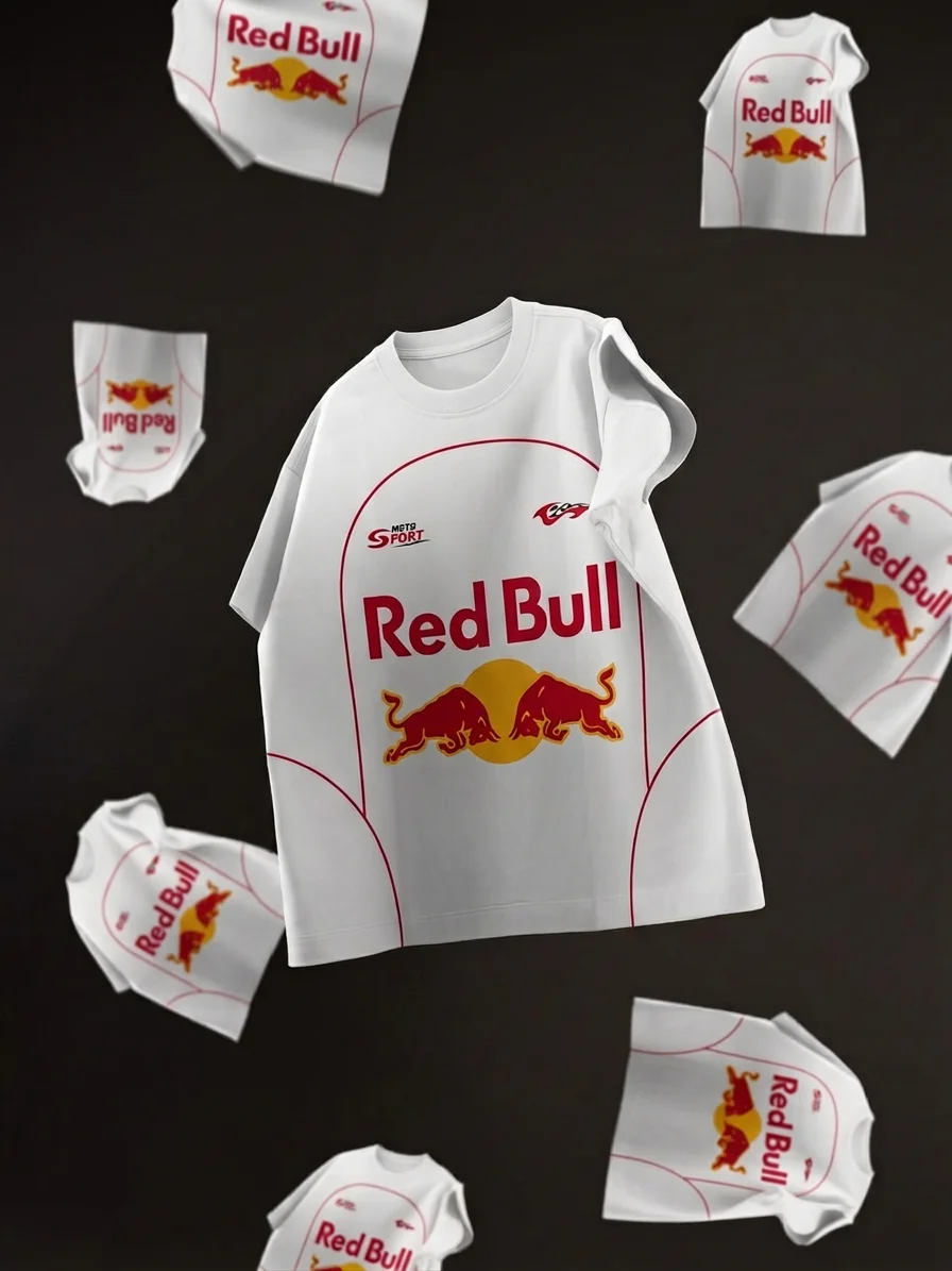 Red Bull Inspired Oversized Tee