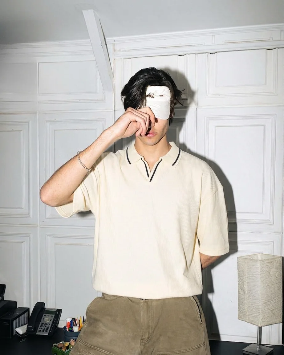 White Old Money Polo
