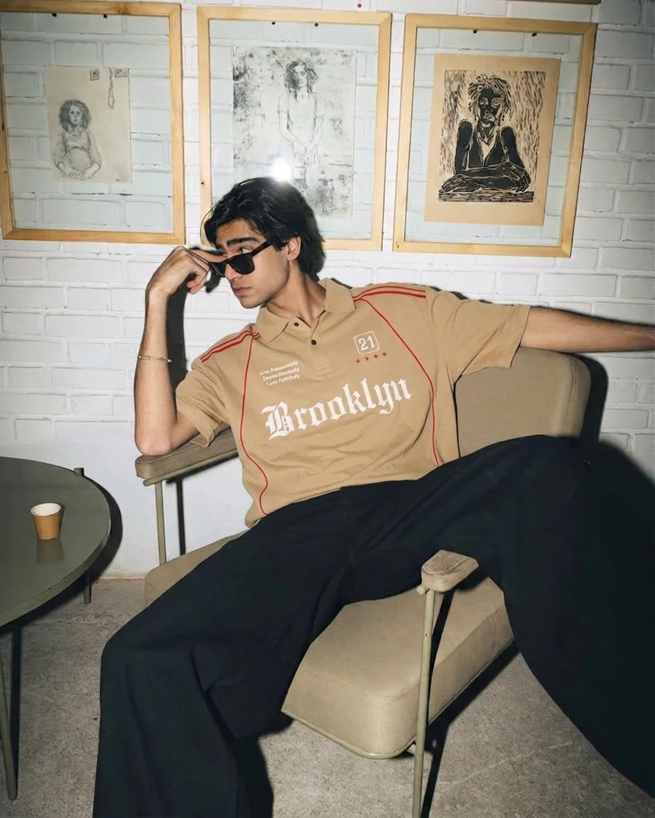  Sepia Skin Old money- Oversized Polos