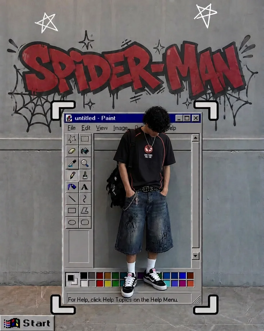 Spider-Man Black T-Shirt