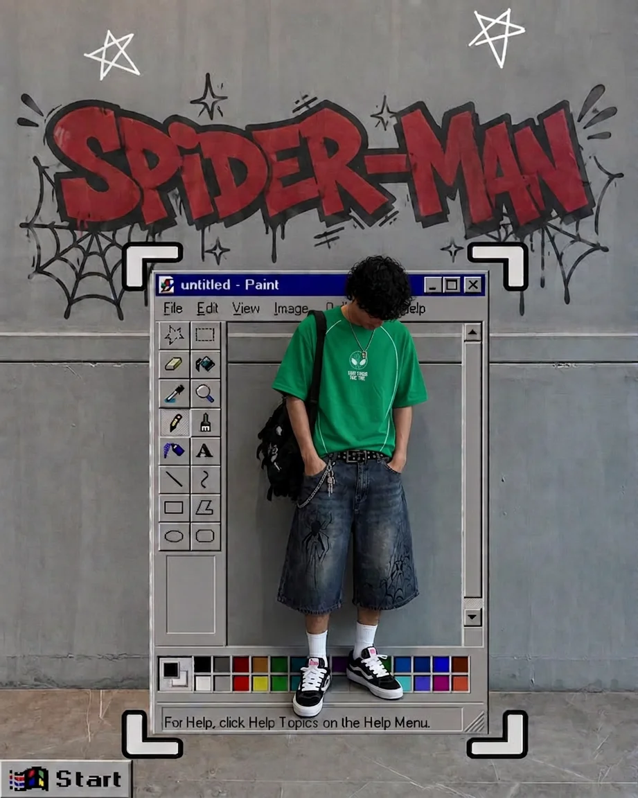 Spider-Man Green T-Shirt