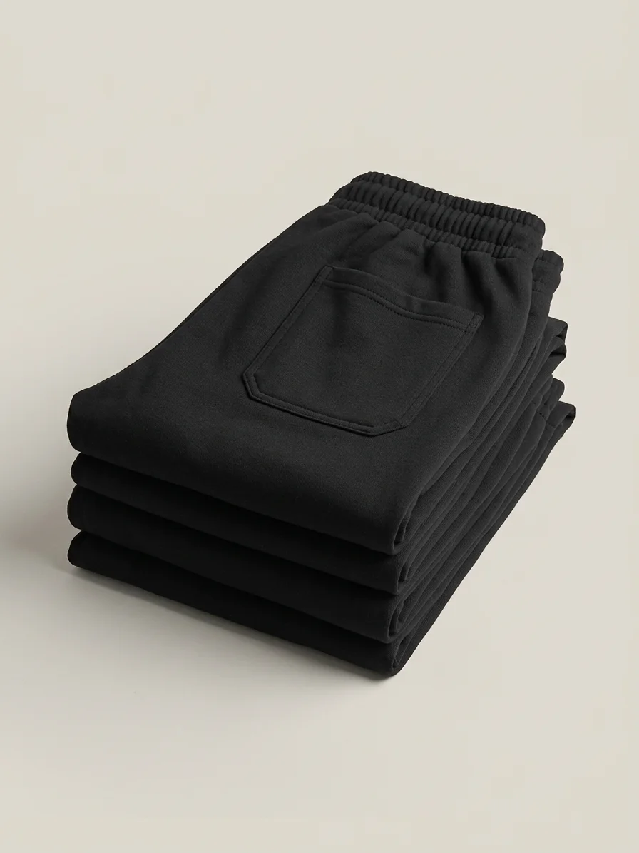 Solid Black Baggie Lower  thumbnail 3